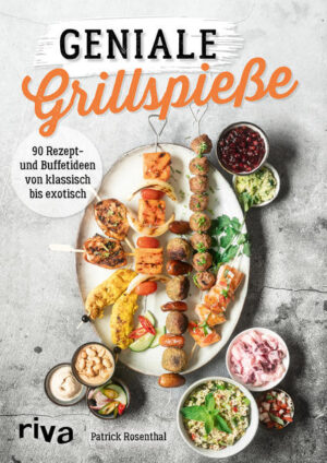 Selbstgemachte Grillspieße sind eine geniale Sache - sie verbinden den Spaß am Grillen mit überraschend vielen Kombinationsmöglichkeiten. Ganz nach Geschmack kann sich jeder seinen Spieß aus den bereitgestellten Buffetzutaten zusammenstellen - ähnlich wie beim Raclette. So wird jeder Grillabend garantiert zu einem geselligen Ereignis. Dieses Buch bietet Rezepte für die Vorbereitung von amerikanischen, italienischen, bayerischen, schwedischen oder asiatischen Buffets. Aus jeder Region werden jeweils drei besonders leckere Spießkombinationen vorgestellt. Die vegetarischen Varianten machen den Grillspaß perfekt.