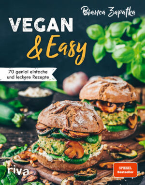 Vegan, genial einfach und unfassbar lecker! In ihrem neuen Kochbuch zeigt dir Food-Bloggerin und Instagram-Star Bianca Zapatka, wie du mit wenig Aufwand fantastische vegane Gerichte zaubern kannst, die richtig gut schmecken und dabei auch noch unglaublich toll aussehen. Wie wäre es mit cremiger Tomatensuppe und veganen Käse-Sandwiches, knusprigen Granola-Tartelettes, einer Schoko-Mousse-Torte oder Zucchini-Kichererbsen-Burgern? Eins ist sicher - hier wird jeder fündig! Bianca beweist mit ihren 70 Rezepten, wie vielfältig die vegane Küche ist und wie jeder in Nullkommanichts leckere Gerichte kochen und backen kann. Die zahlreichen Schritt-für-Schritt-Bilder und Tipps helfen dir beim Nachkochen. Noch nie war veganes Schlemmen so einfach!