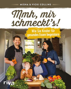 »Was möchtest du heute essen? - NUDELN!!!« Kommt Ihnen dieser Dialog irgendwie bekannt vor? Dann ist dieses Buch genau das richtige für Sie! Viele Kinder essen gerne Nudeln ohne Sauce, und das am liebsten jeden Tag. Verständlich, dass sich Eltern da Sorgen machen. In diesem Buch zeigen Misha und Vicki Collins, wie man bei Kindern Lust auf gesundes Essen weckt, indem man sie Verantwortung übernehmen lässt und in die Küchenarbeit miteinbezieht. So können die Kinder neue Lebensmittel auf spielerische Art entdecken - und die Mahlzeiten sind kein täglicher Kampf mehr, sondern laufen ganz entspannt ab. Die über 80 leckeren und kreativen Rezepte wurden alle von den Kindern von Misha und Vicki Collins getestet und teilweise sogar selbst entwickelt. So macht Kochen und gemeinsames Essen der ganzen Familie Spaß!