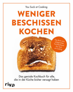 Du kochst richtig beschissen, hast aber hin und wieder selbst Hunger oder musst Freunden oder Familie etwas auftischen? Dann bist du nicht allein! Der beliebte YouTuber hinter You Suck at Cooking hatte das gleiche Problem - mittlerweile kann er ganz passabel kochen und zeigt dir hier, wie du es auch schaffst! Auf unterhaltsame Weise hilft er dir mit über 60 köstlichen, verständlich erklärten Rezepten und vielen unkonventionellen Küchenhacks, echt leckere Gerichte zu kochen und dabei die Geschmacksnerven zu behalten. Einschüchternde Zutaten oder kompliziert klingende Rezeptnamen verlieren ihren Schrecken. Das Essen schmeckt, am Herd zu stehen wird dir plötzlich Spaß machen - und du wirst endlich weniger beschissen kochen!