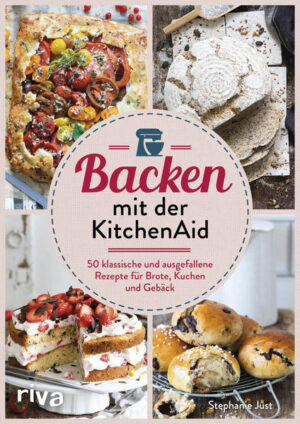 Backen macht unglaublich Spaß, besonders dann, wenn eine leistungsstarke Küchenmaschine einige Arbeiten übernimmt. Hefe- und Rührteig, der perfekte Eischnee und Unmengen an Streuseln - die verschiedenen Rühraufsätze der KitchenAid schaffen alles. Durch das Fassungsvermögen der Schüsseln sind auch große Mengen im Nullkommanichts fertig. Dieses Backbuch bietet detailliertes Grundwissen zur technischen Ausstattung und 50 fantastische Rezepte. Egal ob süß, herzhaft, Brötchen oder Schichttorte - hier finden alle Backfans, was ihr Herz begehrt. Der perfekte Begleiter für die beliebte Küchenmaschine!