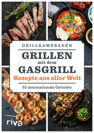 Eine kulinarische Reise um die Welt Willkommen zu einer Schlemmerreise durch alle Kontinente der Grillkunst! Entdecke das Geheimnis feuriger Chorizo-Spieße aus Spanien, tunesischer Hühnerbrust und saftiger Koteletts aus Japan. Die erfolgreichen Grill-Blogger Grillkameraden zeigen dir, wie du mit deinem Gasgrill fantastische Speisen zauberst, die durch Kreativität und handwerkliches Know-how bestechen. Aromatische Beilagen wie Focaccia oder Metaxa- Sauce und Klassiker wie Chili con Carne, Shakshuka und Paella runden die Auswahl ab. Hier kommen alle Freunde des guten Grillens auf ihre Kosten!