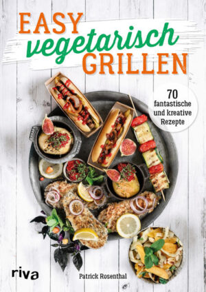 Vegetarisches Grillvergnügen Vegetarisch grillen kann so vielseitig sein! 70 abwechslungsreiche und kreative Rezepte für fleischlose Grillalternativen zeigen Ihnen, was sich aus Gemüse, Käse und sogar Obst herausholen lässt: Ob saftige Auberginenschnitzel, vegetarische Currywurst, herzhafte Grillspieße, bunte Salate mit gegrillten Toppings, zahlreiche Dips, Snacks und erfrischende Getränke - hier wird jeder fündig, der einen bunten Grillabend voller Geschmacksexplosionen veranstalten und genießen möchte.