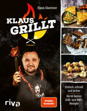 Einfach, schnell und lecker - so sind die Grillrezepte des erfolgreichen YouTube-Kanals Klaus grillt. In diesem Buch begeistert Klaus mit 60 Rezepten für das perfekte Grillerlebnis. Von Rind, Wild oder Fisch über Gemüse bis hin zu süßen Desserts ist für jeden etwas dabei. Und das Beste: Man benötigt keine besonderen Zutaten, sondern bekommt alles im Supermarkt. Mit den besten Tipps zu Grilltechnik und -zubehör ist das Buch der perfekte Begleiter für jeden BBQ-Fan, egal ob Anfänger oder Könner. Die nächste Grillsaison kann kommen!