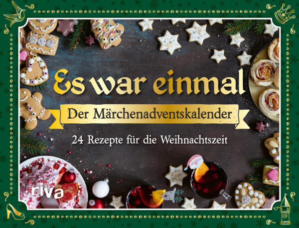 Schwarz wie Schokoladenteig, weiß wie Sahnecreme und rot wie Kirschglasur - die beliebtesten Märchen bieten eine wunderbare Inspiration für raffinierte Rezeptideen. In diesem Adventskalender sind 24 besondere Köstlichkeiten versammelt, die alle einen Märchenpaten haben. Jeder Tag beginnt mit einem kleinen Textauszug, der die Abenteuer von Rotkäppchen, dem tapferen Schneiderlein oder der Prinzessin auf der Erbse erzählt. Die Buchseiten sind verschlossen und lassen sich wie ein Türchen ganz einfach auftrennen. So wird die Zeit bis Heiligabend zu einer kulinarischen Reise voller Kindheitserinnerungen.