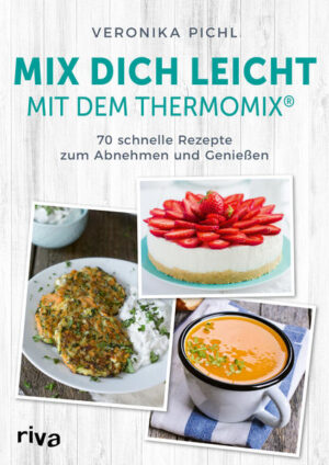 Der Thermomix® ist nicht nur ein praktischer Küchenhelfer, sondern auch ein idealer Abnehmpartner, der dabei hilft, gesünder zu leben und Gewicht zu verlieren. Mit dem Gerät kann beim schonenden Dampfgaren oder Kochen oft auch auf Fett und Öl verzichtet werden. So lassen sich ganz einfach gesunde und kalorienreduzierte Gerichte zubereiten. Dieses Buch bietet 70 leckere und leichte Rezepte, die richtig satt machen und beim Abnehmen helfen: Frühstücksideen, Suppen, Smoothies, Salate, Hauptgerichte mit Fleisch, Fisch oder vegetarisch sowie Desserts. Alle Rezepte wurden mit dem Thermomix® TM5 entwickelt und getestet. Unabhängig recherchiert, nicht vom Hersteller beeinflusst. Mehr Informationen unter: thermomix-fans.de