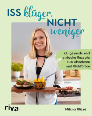 Abnehmen, aber wie? Die Ernährungsexpertin Milena Wiese vom Podcast Iss klüger, nicht weniger erklärt, wie einfach es ist, sich gesund zu ernähren und trotzdem auf nichts zu verzichten. Das funktioniert über das sinnvolle Einsetzen und Kombinieren von Lebensmitteln - nämlich durch viel Volumen, eine geringe Energiedichte und eine kluge Nährstoffverteilung. In diesem Kochbuch teilt die erfolgreiche Foodbloggerin von milenasrezept ihre 60 Lieblingsrezepte, mit denen du langfristig und gesund Kilos verlierst: Burger mit Kartoffelspalten, Kichererbsen-Curry-Auflauf, Proteinwaffeln, Donuts und noch vieles mehr. Achtest du auf dein Hungergefühl und isst die richtigen Dinge, steht deinem Abnehmerfolg nichts mehr im Weg!