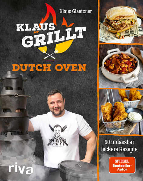 Klaus Glaetzner von Deutschlands größtem Grill-YouTube-Kanal Klaus grillt begeistert in seinem zweiten Buch mit tollen Rezepten aus dem Dutch Oven - natürlich getreu seinem Motto: einfach, schnell und lecker. Die Fleischgerichte aus dem Feuertopf sind deftig, abwechslungsreich und extrem schmackhaft. Wie wäre es mit BBQ Chicken Drumsticks, Pulled Beef mit Malzbier oder Grillwurst mit Käse-Zwiebel-Sauce? Dank der Tipps und Tricks von Klaus beeindruckst du Familie und Freunde wirklich bei jedem Grillabend!