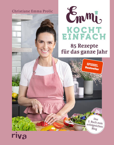 Einfache Rezepte für das ganze Jahr Die Food-Bloggerin Christiane »Emmi« Prolic stellt dir in ihrem zweiten Kochbuch 85 absolut unkomplizierte und gelingsichere Rezepte vor. Emmi ist für ihre alltagstaugliche Küche mit überschaubaren und frischen Zutaten bekannt und präsentiert eine große Auswahl an saisonalen Gerichten unter Verwendung regionaler Zutaten, die dir als Inspiration für den Kochalltag dienen. Der umfangreiche Saisonkalender zum Herausnehmen zeigt dir, zu welcher Jahreszeit welches Gemüse oder Obst und welche Salate oder Kräuter frisch aus heimischem Anbau oder als Lagerware erhältlich sind. Dadurch findest du im Kochalltag, egal ob im Frühling, Sommer, Herbst oder Winter, eine passende Rezeptidee, die du ohne viel Aufwand umsetzen kannst.