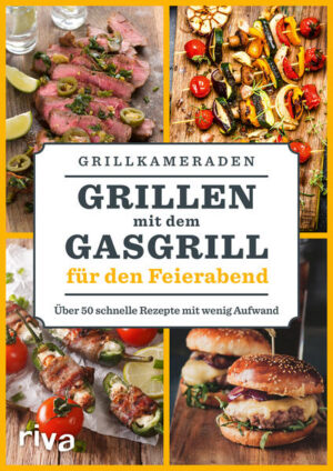 Blitzrezepte für den Feierabend Der Gasgrill ist nicht nur für aufwendigere Gerichte geeignet, sondern er ist auch perfekt, wenn es im stressigen Alltag mal schnell gehen muss. Nur eben fix den Grill aufheizen - und innerhalb von 30 Minuten steht eine sättigende Mahlzeit auf dem Tisch! Ob ein komplettes T-Bone-Steak oder ein süß-würziger Bavaria-Burger: Alles ist schnell und ohne Aufwand zubereitet. Doch auch für den kleinen Hunger ist der Gasgrill großartig! Die fixen Jalapeño Poppers oder die herzhaften Blätterteigtaschen mit Chorizo und Käse sind die perfekten Snacks für zwischendurch. Und natürlich dürfen die Soßen zu diesen Snacks auch nicht fehlen, zum Beispiel geben die Feta-Creme und die Zitronenbutter den zusätzlichen Kick. In über 50 einfach erklärten Rezepten zeigen dir die erfolgreichen Blogger »Grillkameraden«, wie man mit dem Gasgrill auch mit wenig Zeit die köstlichsten Gerichte zubereitet.