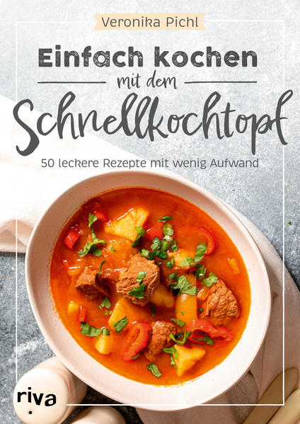 Lecker kochen mit dem Schnellkochtopf! Den Schnellkochtopf kennen viele noch aus der Küche ihrer Eltern. Nun feiert der clevere Küchenhelfer ein Comeback und hat dabei gegenüber vielen modernen Hightech-Küchengeräten einen entscheidenden Vorteil: Der Schnellkochtopf macht Kochen nicht nur einfacher und hilft dabei, Zeit zu sparen. Vielmehr wird gesundes Kochen gleichzeitig auch mit erheblicher Energie- und damit Geldersparnis möglich. Wie sich ausgewogene, vielfältige und leckere Fleisch- und Gemüsegerichte und sogar Desserts »unter Druck« schnell und einfach zubereiten lassen, zeigt Ihnen dieses Kochbuch. Durch schonendes Dampfgaren werden mehr Nährstoffe erhalten als beim herkömmlichen Kochen von Mahlzeiten - ideal für eine gesunde Ernährung. Von deftigem Gulasch, wärmenden Eintöpfen, mediterraner Ratatouille, angesagtem Pulled Pork bis zu verführerischen Schoko-Küchlein: Hier ist für jeden Geschmack das Richtige dabei!