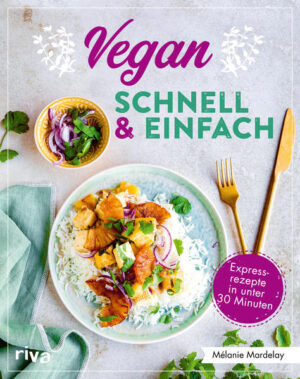 Vegan kochen für Eilige Dass die vegane Küche viel Zeit in Anspruch nimmt, wird spätestens durch dieses Kochbuch widerlegt. Es bietet dir über 70 schnelle und vielseitige Rezepte für jeden Tag, wie Snacks, Beilagen, Salate, Hauptgerichte oder Süßes. Dank effektiver Vorbereitungstipps kannst du trotz stressigem Alltag leckere pflanzenbasierte Gerichte kochen. Ganz egal ob du dich schon seit längerer Zeit vegan ernährst oder die pflanzliche Küche ausprobieren möchtest - diese Rezeptideen gelingen dir mit minimalem Aufwand und stehen in etwa einer halben Stunde oder schneller auf dem Tisch.