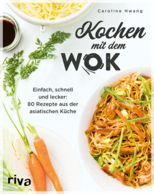 Mit dem Wok lassen sich unglaublich vielseitige Gerichte zaubern, da seine Form Garmethoden wie Frittieren, Dünsten, Schmoren, Blanchieren, Dämpfen und vieles mehr möglich macht. Außerdem lassen sich die Zutaten aufgrund der hohen Hitze problemlos scharf und innerhalb kürzester Zeit anbraten. So gelingen geschmackvolle und ausgewogene Hauptspeisen, Beilagen und Saucen. Die Zubereitung im Wok spart Zeit beim Kochen, egal ob knackiges, würziges Gemüse oder herzhaftes Geflügel, Fleisch oder Meeresfrüchte. In diesem besonderen Kochbuch sind die Zutaten bebildert und man sieht auf einen Blick, was man braucht. Es eignet sich perfekt für die Feierabendküche, für Familien, Gäste und alle, die Lust auf schmackhafte, traditionelle Mahlzeiten aus Asien haben. Hinzu kommen Tipps und Tricks zu verschiedenen Wokarten, Vorbereitung, Zubehör, Beschichtung und Techniken.