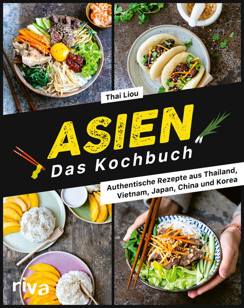 Begib dich auf eine Reise quer durch Asien Verführerische Düfte, intensive Gewürze und unvergleichliche Aromen: Die vielfältige asiatische Küche ist ein wahres Geschmackserlebnis. Dieses Rezeptbuch bietet eine Variation an gelingsicheren und leckeren Gerichten, von klassischen Lieblingsspeisen wie Phô, Sushi, Pad Thai, Kimchi, Gyoza, Sommerrollen oder Mochis bis zu laotischen und kantonesischen Spezialitäten. Hilfreiche Tipps und Tricks, eine Liste mit essenziellen Grundzutaten sowie Falttechniken für Dumpling und Co. unterstützen dich bei der Zubereitung zu Hause. So zauberst du ganz einfach und ohne viel Aufwand authentisches Streetfood, knackige Salate, schmackhafte Saucen, wärmende Suppen sowie beliebte Currys und himmlische Desserts für Freunde, Familie und Gäste. Von Japan und Korea über China bis Thailand und Vietnam - dieses Kochbuch bringt die kulinarische Welt Asiens auf deinen Teller!