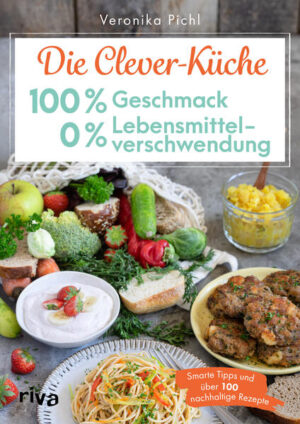 Maximal kochen, minimal wegwerfen Reste vom Vortag, Äpfel mit Dellen, überreife Bananen, schrumpelige Karotten oder trockene Brötchen landen oft achtlos im Müll. Doch Lebensmittel sind wertvoll. Wir sollten sie mehr schätzen, nachhaltig verwerten und nicht verschwenden. Mit angeschlagenem Obst oder altem Brot lassen sich noch viele Köstlichkeiten kochen und backen! Das schmeckt und schont den Geldbeutel und die Umwelt. Dieses umfangreiche Buch gibt praktische Tipps, wie sich Lebensmittelverschwendung von vornherein minimieren lässt, indem Sie Mahlzeiten planen, clever einkaufen und Lebensmittel richtig lagern. Es zeigt, wie Sie erkennen, ob Lebensmittel noch genießbar sind, wie Sie einige sogar wieder auffrischen können und wie sich größere Mengen von Obst und Gemüse länger haltbar machen lassen. Dazu gibt es über 100 vielseitige und leckere Rezepte für Altbackenes, Überreifes und Übriggebliebenes wie Gemüsereste oder Nudeln. So einfach geht nachhaltig, gesund, günstig und vor allem lecker essen!