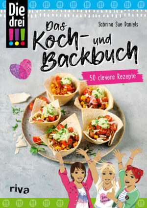 Auf ins Koch- und Backabenteuer mit Kim, Franzi und Marie Auberginenauflauf probieren? Dann ist dieses Buch genau das Richtige für dich! Die Drei !!! präsentieren in diesem Koch- und Backbuch 50 leckere und einfache Gerichte aus ihrer aufregenden Detektivwelt. Egal ob Snacks für die nächste Sleepover-Party, Kuchen und Muffins für die Geburtstagsfeier oder herzhafte Gerichte für das Krimidinner mit Freund*innen - hier ist für alle etwas dabei. Die abwechslungsreichen Rezeptideen wie die erfrischende Smoothie-Bowl, die gesunden Powerballs für müde Spürnasen oder Kommissar Peters Feta-Spaghetti stärken garantiert alle Detektiv*innen für den nächsten Fall. Zusätzlich sorgt eine spannende Fallgeschichte mit kleinen Rätseln für die Extraportion Spaß. Dieses Buch ist perfekt für alle Fans der beliebten Reihe. 1, 2, 3 - Power!