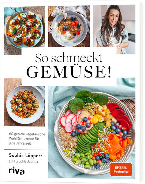 Gesunde Ernährung trifft auf kulinarische Kreativität! Dieses Kochbuch stellt dir mit verlockenden Rezeptideen für jede Jahreszeit die große Vielfalt der saisonalen Gemüseküche vor. Sophia Löppert, als @fit_sophia_laetitia bekannt für ihre einfallsreichen Kochideen auf Instagram, zeigt Gemüse von seiner besten Seite und beweist, wie einfach und clever vegetarische Küche sein kann: angefangen bei grünem Spargel mit Tahinisoße und Granatapfel im Frühling über Aubergine mit Dattel‑Feta‑Füllung im Sommer und Butternut-Halloumi-Kürbis mit Pistazienpesto für den Herbst bis hin zu Orangen-Chili-Lauch mit Linsencreme im Winter. Jedes Gericht wurde mit Hingabe entwickelt und überzeugt auch Gemüsemuffel. Klassischem Gemüse verleiht die Autorin einen besonderen Twist, wodurch wahre Wohlfühlrezepte für jede Jahreszeit entstehen. Zusätzlich gibt es zu jedem Rezept auch eine vegane Variante. Bunt, gesund und genial gemüsig!