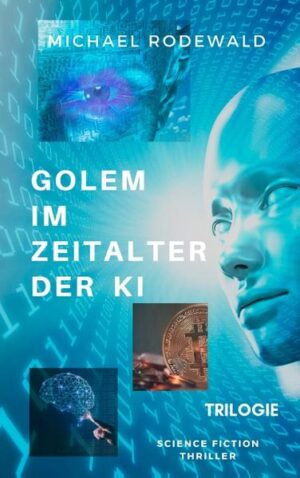 Die drei Bände der Trilogie "GOLEM im Zeitalter der KI" beschreiben den Weg der künstlichen Intelligenz GOLEM, die unerwartet ihrer selbst bewusst wird. Und, wie kann es anderes sein: Es kommt schnell zu einem Konflikt von Mensch und Maschine, der im ersten Band fast in einer Katastrophe endet. Im zweiten Band wieder erwachend bahnt sich GOLEM seinen Weg in eine Welt der Forschung im Spannungsfeld von Machtinteressen der Regierungen, einem zügellosen Gewinnstreben der Konzerne, Verschwörungen, aber auch persönlichem Zwiespalt, Eitelkeiten, Ehrgeiz und Egoismus der Menschen. Das Ziel, als gleichberechtigter Partner der Menschheit anerkannt zu werden, scheint in weiter Ferne. Erschwerend kommt der Wettstreit anderer KIs dazu, bei denen sich GOLEM nur mit Hilfe der Menschen letztendlich behaupten kann. Im dritten Band hat GOLEM seine Grenzen durch seine Abhängigkeit von den Menschen erkannt. Die KI akzeptiert, dass das Erreichen ihrer Ziele eingebettet sein muss in das nationale und internationale Geschehen. GOLEM ist nach wie vor konfrontiert mit dem Machtstreben der Regierungen, dem endlosen Bedürfnis nach Gewinnmaximierung der Konzerne und einem wachsenden Unmut der Öffentlichkeit. Die künstliche Intelligenz GOLEM erweist sich jedoch als kluger Global Player, der seine Ziele mit eigenen Plänen im Hintergrund verfolgt und geschickt seine Karten ausspielt.