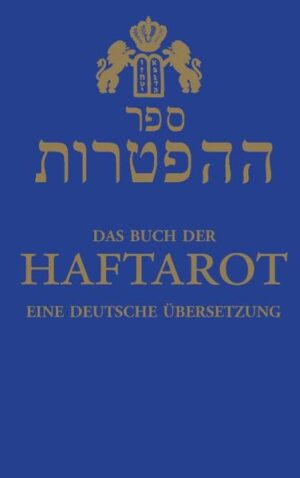 »Die Haftarot-eine deutsche Übersetzung« beinhaltet »alle« Haftarot-also Prophetenlesungen-des jüdischen Jahres. Zu jedem Wochenabschnitt und zu jedem Feiertag unter Berücksichtigung aller jüdischen Traditionen. Man findet also nicht nur aschkenasische und sefardische Lesungen, sondern auch die von Chabad, der Jemeniten und vielen anderen. Dies gibt einen spannenden Einblick in die Vielfalt der Bräuche und zeigt, wie verschieden sie sich entwickelt haben. Jede Haftarah ist übersetzt und wird eingeleitet mit ihrem hebräischen Beginn (so dass man sie in einem Tanach auffinden kann). Die Übersetzung basiert auf der von Leopold Zunz und seinen Mitarbeitern. Sie wurde grundlegend auf Basis klassischer Kommentatoren überarbeitet und wird begleitet von Kommentaren. Bei zeitlichen Besonderheiten einer Haftarah, wird in einer Einleitung darauf Bezug genommen und erklärt, unter welchen Umständen, welche Haftarah gelesen wird, so dass dieses Buch als »Kompendium« allen dienen kann, die sich mit der Haftarah beschäftigen. Im Anschluss an die Haftarot findet man kommentierte Anweisungen aus dem »Kitzur Schulchan Aruch« die Lesung der Haftarah in der Synagoge betreffend und eine Auflistung der Textstellen mit Zuordnung zur Haftarah. Wann wird ein Abschnitt aus Jeschajahu (Jesaja) gelesen? Wann Jonah? Den Abschluss bilden die Brachot (Segenssprüche) vor und nach der Haftarah für verschiedene Traditionen. Ein Buch für alle diejenigen, die sich mit den Haftarot beschäftigen wollen.