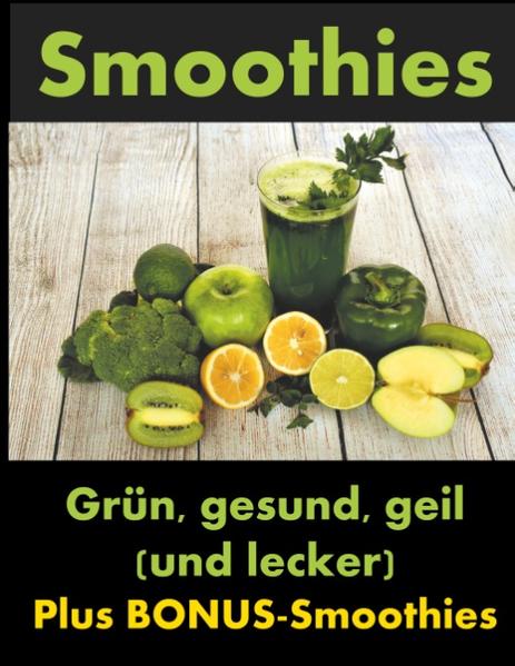 In diesem neuen Rezeptbuch sind eine Vielzahl an Rezepten für Grüne Smoothie zusammen gestellt worden. Alle Rezepte sind schnell und einfach zum selber machen. Die Smoothies sind größtenteils ohne Milch, für die Drinks brauchen Sie keinen extra Kurs. Die Zubereitung ist kinderleicht. Sie sind lecker und vor allem gesund. Ein echter Genuss für die ganze Familie. Egal ob morgens zur Arbeit, nach dem Sport oder abends beim Genießen im Garten, hier werden Sie Ihren Smoothie finden. Diese grünen Smoothies eignen sich optimal in der Diät, weil fast in jedem eine Menge Gemüse wie z.B. Brokkoli, Spinat, Salat, Rucola, Feldsalat usw. steckt. Das Inhaltsverzeichnis alleine spricht für sich. Als Bonus finden Sie auch noch diverse anders farbige Smoothies. Lassen sich von der großen und vielfältigen Menge an Rezepten begeistern und finden Sie hier Ihren Lieblings-Smoothie. Wir wünschen Ihnen viel Spaß beim Zubereiten und später beim Genießen. Ihre Dana Knechter und Yannik Hoffmann