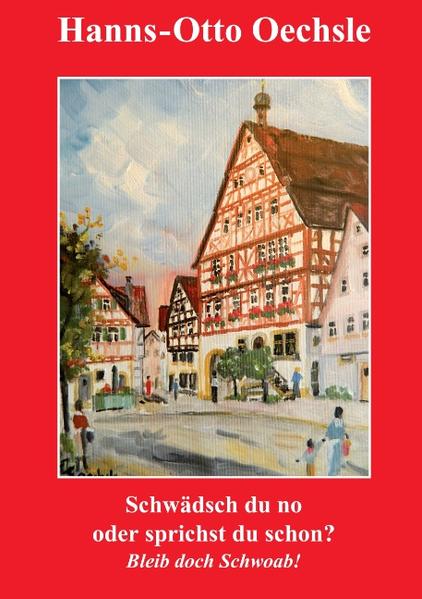 Im Buch "Schwädsch du no oder sprichst du schon?.." begleiten wir den Autor auf dem humorvollen Weg durch sein Schwaben-leben. Passend zu seinem Namen "Oechsle" lebt er trotz fünf Stationen, nur seine Heimat Cannstatt kommt dabei durch das "Ausgebombt Sein" doppelt vor, immer in milden schwäbischen Weinlandschaften, beobachtet seine "schaffigen Lands- leute" und "schaute" ihnen aufs "Maul". Als Urschwabe ist er Insider, d.h. ihm gegenüber "fremdled se ned" und öffnen sich. Das neue Buch ist einerseits eine Sammlung "vom Beschda" aus vielen Vorgängerbänden und es enthält auch viele neue Einsichten, die in Gedichtform oder in Prosa im Buch wiedergegeben werden. In jeder Zeile und auch in seinen Bildern erkennt man seine Liebe zur schwäbischen Heimat. Alles steht unter dem Motto: "Noi, onser Schwäbisch därf ned onderganga!"