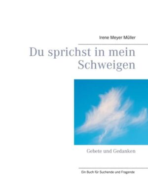 In vielen Situationen unseres Lebens hilft beten. Es hilft, Druck abzubauen, sich zu sammeln und neue Kraft zu spüren, weil da Einer ist, der mir zuhört und mich sieht, der mitträgt und mitfühlt. Weil da eine göttliche Kraft ist, auf die ich vertrauen kann und die mich trägt. Die Gebete und Gedanken in diesem Buch sollen Anregung und Ermutigung sein, eigene Worte und Ausdrucksformen zu finden, um zu beten und mit Gott ins Gespräch zu kommen.