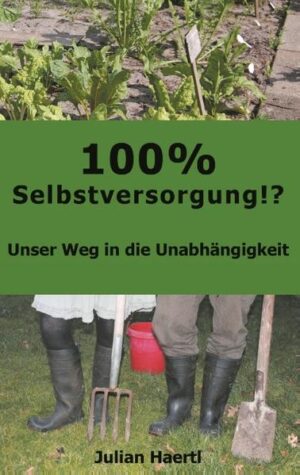 Macht Selbstversorgung unabhängig? Wie und warum wird man eigentlich zum Selbstversorger? Wie renoviert man mit wenig Geld einen Resthof? Warum hat man plötzlich Ziegen, Hühner, Schweine und Enten, wenn man doch eigentlich nur seine Pferde hinter dem Haus haben wollte? Julian und Nadine Haertl schildern in diesem Erfahrungsbericht ihren Weg vom Auszug aus dem chaotischen Mietshaus über die Entdeckung des grünen Daumens und die Erfahrungen mit verschiedenen Tieren im ersten Eigenheim bis hin zum Kauf ihres zweiten Resthofes. Dabei beleuchten sie nicht nur Freuden und Erfolgserlebnisse, sondern werfen auch einen kritischen Blick auf Misserfolge und die weitere Entwicklung.