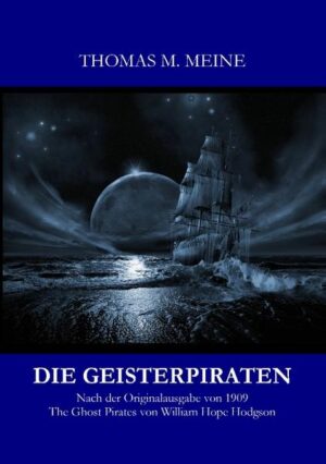 Überarbeitete Übersetzung des alten, 1909 erschienen Klassikers von William Hope Hodgson 'The Ghost Pirates'. Gruselige Geschichte der Reise eines Postseglers auf dem Weg von San Franciso nach London, zu einer Zeit, als der Panamakanal noch nicht für den Schiffsverkehr zur Verfügung stand und die Reise erheblich länger dauerte. Im Original überladen mit nautischen Fachausdrücken und starkem Slang in den Dialogen, wurde bei der Übersetzung auf bessere Lesbarkeit Wert gelegt, neben einigen Erläuterungen, da wo es notwendig erschien. Mit zusätzlichen Grafiken von Schiffsbesegelung und Schiffsrichtungen, welche den 'Landratten' helfen sollen, die Orientierung zu behalten. Die Geister werden in zunächst kaum deutlicher Weise beschrieben, aber eines ist klar: Sie übernehmen, Stück für Stück, das Schiff. Vielleicht nicht die beste Reiselektüre auf Kreuzfahrten ...