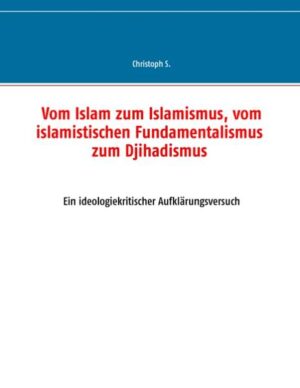 Die Arbeit verfolgt das Anliegen, mittels einer ideologiekritischen Analyse des islamischen Fundamentalismus vor Schlimmerem zu warnen. Das Argument "Das konnte doch niemand wissen", welches in Wirklichkeit "Das wollte niemand wissen" lauten müsste, beginnt heute wieder dem Wunschdenken eines "von Natur aus toleranten und friedfertigen Islam" Vorschub zu leisten. Falls kein Ausgleich zwischen westlichem und koranischem Denken erzielt werden kann, muss mit dem Schlimmsten gerechnet werden. Aus der philosophischen Position des Realismus (wertneutral als Sammelbegriff für viele philosophische Strömungen verstanden), die von der Existenz und zumindest partiellen Erkennbarkeit einer außersubjektiv existierenden Außenwelt ausgeht, soll das "supra-naturalistische Wertsystem" des Islam kritisch reflektiert werden.