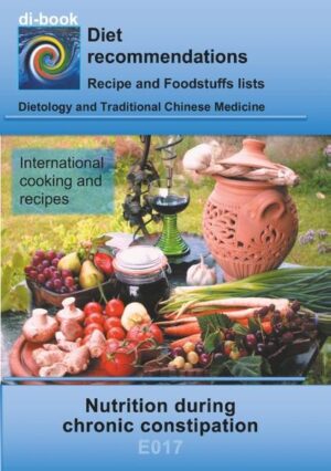 di-book - nutritional counseling after syndromes - Diet recommendations, recipes and food supplements for supporting the school medicine therapy. The recipes help you to cook tasty dishes. All recipes with cooking instructions, calorie indications and description of the effect. The foods are shown in categories recommended, yes, little and no and help you to orientate if your own recipes should be cooked.