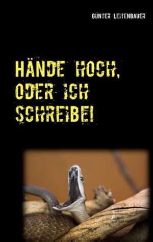 Nach dem Erfolg von "Gegen jeden was dabei" kommt nun die lange erwartete Fortsetzung: "Hände hoch, oder ich schreibe!" Noch mehr Geschichten zum Schmunzeln und Lachen. Thematisch spannt sich der Reigen von der Psyche einer Hauskatze bis zu Star Wars, vom Männerstammtisch zur Duftölparty und vom Heimwerkerdesaster zum Handtuchkrieg am Urlaubsstrand. Meist lustig, manchmal ein wenig böse - aber ganz sicher nie langweilig!