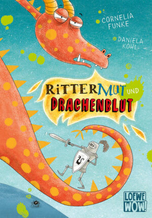 Das Buch ist bei deiner Buchhandlung vor Ort und bei vielen Online- Buchshops erhältlich!Beliebte Geschichten von Cornelia Funke neu illustriert von Daniela Kohl! Ob ein schlauer Drache, der seine Angreifer in den Schlaf singt, oder eine Prinzessin, die zur gefürchteten Turnierreiterin wird. Ob tapfere Mäuseritter, die mit allen Wassern gewaschen sind, oder ein Drache, der die Nase voll von übermotivierten Rittern hat jeder kann sein Schicksal selbst in die Hand nehmen! In fünf Geschichten lernen Kinder die aufregende Welt der Ritter, Drachen und Prinzessinnen von einer ganz anderen Seite kennen. Fünf spannende Geschichten von Bestseller- Autorin Cornelia Funke sind hier wunderschön gestaltet worden von Star- Illustratorin Daniela Kohl (Mein Lotta- Leben). Für Kinder ab 7 Jahren zum Vorlesen und zum ersten Selberlesen. Diese Klassiker sind modern, neu und durchgehend farbig illustriert! Diese Geschichten sind im Buch enthalten: -  Das Ungeheuer im Burggraben -  Der Namenlose Ritter -  Die geraubten Prinzen -  Ritter Griesbart und sein Drache -  Gawein von Grauschwanz und die schreckliche Meg Wow! Das will ich lesen! Entdecke die einzigartigen Geschichten von Loewe Wow!, deren prämierte Erzählweise und animierende Gestaltung jedes Kind fürs Lesen begeistern. Auch leseerfahrene Kinder finden bei Loewe Wow! schnell neue Lieblingsgeschichten. Dafür sorgen liebevolle Charaktere, die man immer wieder gerne auf ihren Abenteuern begleitet. Ob mitreißende Abenteuergeschichten, spannende Kinderkrimis oder witzige Fantasy- Geschichten für jedes Kind gibt es das perfekte Wow!- Buch. Loewe Wow!- Bücher sind Motivierend Vielfältig Prämiert mit dem Lesekompass 2020 & 2021 der Stiftung Lesen DeinSPIEGEL- Bestseller Übrigens: 98,9 % der Kinder und Eltern, die ein Loewe Wow!- Buch gelesen haben, würden es weiterempfehlen.* Lass auch du dich von Loewe Wow! begeistern. *basierend auf einer Online- Umfrage mit 1.263 Teilnehmer*innen