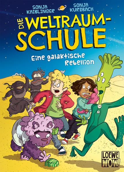 Das Buch ist bei deiner Buchhandlung vor Ort und bei vielen Online-Buchshops erhältlich!Ned und Anna besuchen die Weltraumschule - doch auch im Weltraum gibt es jede Menge Hausaufgaben, nervige Lehrer und Langeweile! Bis eines Tages … WUMM! Ein Asteroid hat die Versorgungsabteilung der Weltraumstation schwer beschädigt. Deswegen muss jetzt Strom gespart werden und es gibt tagein, tagaus Dörrfleisch. Igitt, findet Pimm. Beim Belauschen des Krisenteams werden Ned, Anna, Pimm und Ypsilon dann aus Versehen auf einen fremden Planeten gebeamt. O nein! Bleibt nur zu hoffen, dass die Aliens ihnen dort freundlich gesinnt sind!  Auch Band 3 der superlustigen und intergalaktischen Kinderbuch-Krimi-Reihe für Mädchen und Jungs verbindet zwei Top-Themen: Schule und Weltraum! In der aufwendig illustrierten Geschichte müssen Ned und Anna mit ihren außerirdischen Freunden herausfinden, was der Eindringling im Beamcenter im Schilde führt, und eine Katastrophe verhindern. Intergalaktisch-coole Abenteuer für Kinder ab 10 Jahren. Wow! - Das will ich lesen! Entdecke die einzigartigen Geschichten von Loewe Wow!, deren prämierte Erzählweise und animierende Gestaltung jedes Kind fürs Lesen begeistern. Auch leseerfahrene Kinder finden bei Loewe Wow! schnell neue Lieblingsgeschichten. Dafür sorgen liebevolle Charaktere, die man immer wieder gerne auf ihren Abenteuern begleitet. Ob mitreißende Abenteuergeschichten, spannende Kinderkrimis oder witzige Fantasy-Geschichten - für jedes Kind gibt es das perfekte Wow!-Buch. Loewe Wow!-Bücher sind Motivierend Vielfältig Prämiert mit dem Lesekompass 2020 & 2021 der Stiftung Lesen DeinSPIEGEL-Bestseller Übrigens: 98,9 % der Kinder und Eltern, die ein Loewe Wow!-Buch gelesen haben, würden es weiterempfehlen.* Lass auch du dich von Loewe Wow! begeistern. *basierend auf einer Online-Umfrage mit 1.263 Teilnehmer*innen