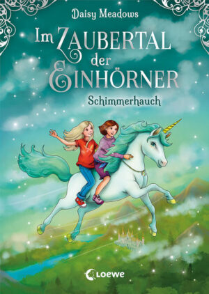 Das Buch ist bei deiner Buchhandlung vor Ort und bei vielen Online-Buchshops erhältlich! Eine zauberhafte neue Reihe voller Magie Komm mit ins Zaubertal der Einhörner! Im Land der Einhörner, Phönixe und Drachen! Mit dem gestohlenen Amulett des Einhorns Schimmerhauch verpestet das böse Einhorn Selena die Luft im Verwunschenen Tal. Zusammen mit den magischen Fabelwesen müssen Emily und Aisha sich schnell etwas einfallen lassen, um Selena aufzuhalten, denn die Bewohner des Tals beginnen schon zu husten! Eine fantastische Abenteuerreihe voller Magie und Freundschaft! Begleite die Mädchen Emily und Aisha in eine wunderbare Zauberwelt, wo sie tolle Fabelwesen wie Einhörner und Phönixe treffen und aufregende Abenteuer bestehen. Ein großer Lesespaß mit vielen Illustrationen für Kinder ab 7 Jahren. Der Titel ist bei Antolin gelistet.