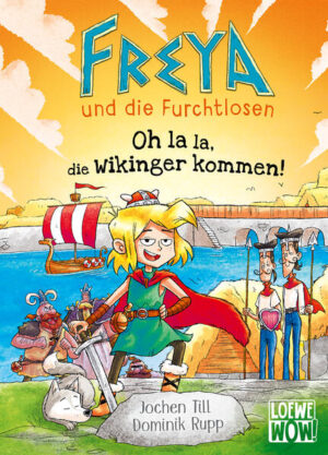 Frischer Wind für die Wikinger! Was für eine Flaute! Kein Lüftchen regt sich, die Segel hängen schlaff und die Furchtlosen langweilen sich ganz fürchterlich. Glücklicherweise hat die pfiffige Freya eine Idee und mit Hilfe eines Wals gelingt es ihr, das Boot wieder flott zu machen. Jetzt müssen die Furchtlosen nur noch eine Stadt finden, die sie plündern, brandschatzen und ausrauben können. Wird es ihnen diesmal gelingen? Wie bringt die unerschrockene Freya den Wikinger bei, wirklich furchtlos zu werden? Finde es heraus! Übrigens: 98,9 % der Kinder und Eltern, die ein Loewe Wow!-Buch gelesen haben, würden es weiterempfehlen.* Lass auch du dich von Loewe Wow! begeistern. *basierend auf einer Online-Umfrage mit 1.263 Teilnehmer*innen Klimaneutrales Produkt Wir unterstützen ausgewählte Klimaprojekte!