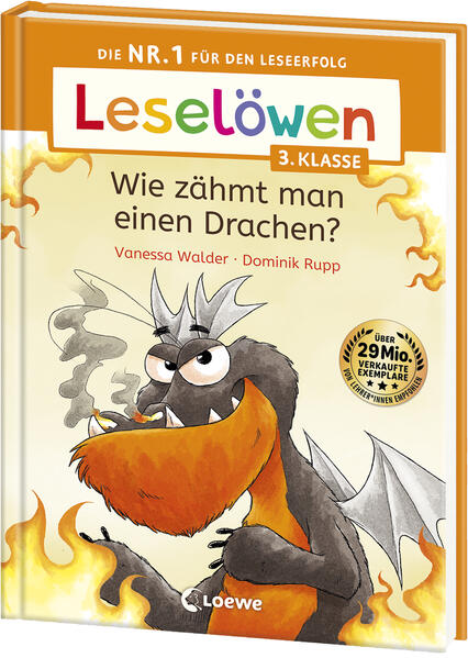 Sam und der Chaos- Drache Sam entdeckt im Tierheim einen Drachen. Perfekt! Doch was macht man, wenn der Drache tut, was er will, sich nicht an die Regeln hält und alles durcheinanderbringt? Ob die beiden doch noch Freunde werden? Schenken Sie Ihrem Kind das bewährte Erfolgskonzept zum Lesenlernen Die erfolgreichen Leselöwen jetzt auch für die 3. Klasse Eine witzige Geschichte von Erfolgsautorin Vanessa Walder Topthema Drachen neues Konzept angepasst an die Bedürfnisse der Leser in der 3. Klasse spannende Geschichte mit überraschender Auflösung Seit über 45 Jahren lernen Kinder mit den Leselöwen erfolgreich lesen Über 27 Millionen verkaufte Exemplare Die Nr. 1 in Deutschland, Österreich und der Schweiz Spannende Geschichten für geübte Leseanfänger, unverzichtbar zum Lesenlernen mit Spaß Von Lehrern mitentwickelt und empfohlen, von Grundschülern getestet Einfache, kurze Sätze in großer Fibelschrift unterstützen optimal den Leselern- Prozess Genau auf die Interessen und Lesefähigkeiten von Grundschülern ausgerichtet Inklusive spannendem „Schon gewusst“- Sachwissen Abwechslungsreiche Quizfragen auf Antolin steigern die Lesemotivation