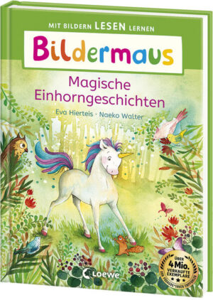 Nö und noch mal nö! Das kleine Einhorn ist wütend! Es will lernen, mit seinem Horn zu heilen, aber der Zauber geht jedes Mal schief. Doch dann findet das kleine Einhorn am See ein Ei und erlebt ein zuckersüßes Abenteuer. Schenken Sie Ihrem Kind ein Bildermaus- Buch und legen Sie damit den Grundstein zum erfolgreichen Lesenlernen Drei zauberhafte Geschichten rund um ein kleines Einhorn Bewährtes Konzept: Seit über 25 Jahren begleitet die Bildermaus Kinder erfolgreich auf dem Weg zum Lesenlernen Über 4 Millionen verkaufte Exemplare in Deutschland, Österreich und der Schweiz Ideal für Leseanfänger ab der Vorschule, zum Vorund Mitlesen Von Pädagogen mitentwickelt und empfohlen Bilder ersetzen Wörter Abwechslungsreiche und spannende Geschichten Jedes Buch ist genau auf die Interessen von Kindern im Vorschulalter auserichtet Einfache, kurze Sätze in großer Fibelschrift unterstützen optimal den Leselern- Prozess Abwechslungsreiche Quizfragen auf Antolin steigern die Lesemotivation