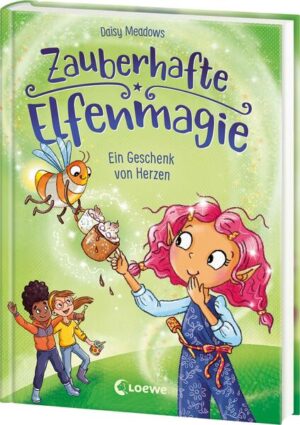 Glitzermagie liegt in der Luft Willkommen in Werkelhausen! Alina und Leo sind ganz verzaubert von der Stadt der Elfen, in der allerlei magische Gegenstände hergestellt und Wunder gewirkt werden. Eine Tasse voll Glück Alina und Leo reisen nach Werkelhausen, denn ihr Freund Oliver hat sich mit seiner Schwester zerstritten. Damit die beiden sich bei einem Heißgetränk wieder vertragen, möchten Leo und Alina ihnen mit Elfe Pünktchen zwei Tassen töpfern. Die gemeinen Grimmbolde sorgen allerdings dafür, dass Pünktchens Werkzeug verschwindet. Die Freunde müssen es unbedingt wiederfinden! Band 2 der bezaubernden Elfenreihe In dieser magischen Reihe reisen Kinder ab 7 Jahren in die wunderbare Welt der Elfen. Gemeinsam mit den sympathischen Hauptfiguren und bezaubernden Fabelwesen erleben sie kurzweilige Abenteuer. Der Spaß am Lesen steht im Vordergrund, ganz nebenbei werden aber auch Werte wie Hilfsbereitschaft, Zusammenhalt und Mut vermittelt. Zudem greifen die Themen Upcycling, Basteln und Handwerk den DIY-Trend auf. In diesem Band geht es um das Töpfern. Liebevolle Schwarz-Weiß-Illustrationen runden die Geschichte aus der Feder von Daisy Meadows ab. Ein Muss für Fans der Magischen Tierfreunde! Der Titel ist bei Antolin gelistet.