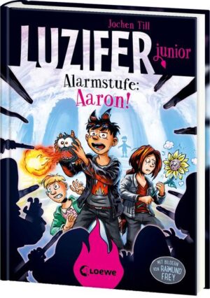 Die Mission: Aarons Seele retten Oh, nein! Eben war Aaron noch quicklebendig und jetzt soll er plötzlich tot sein. Geht’s noch? Luzie und seine Freunde wollen Aaron unbedingt zurückholen. Und weil Kinder grundsätzlich nicht in die Hölle kommen, kann Aarons Seele nur an einem einzigen Ort zu finden sein: Oben beim CEO! Aber wie kommt man eigentlich dahin. Und noch wichtiger: Wie kommt man wieder zurück? Komm mit auf ein neues teuflisches Abenteuer! Alarmstufe: Aaron der Comic-Roman von Jochen Till um den Höllensohn Luzifer bietet Lesespaß und viel Grund zum lauthals lachen für Mädchen und Jungen ab 10 Jahren. Zahlreiche humorvolle Bilder von Raimund Frey illustrieren Luzifers Abenteuer in der Hölle und im strengen Jungeninternat. Wer Gregs Tagebuch mag, wird Luzifer junior lieben!