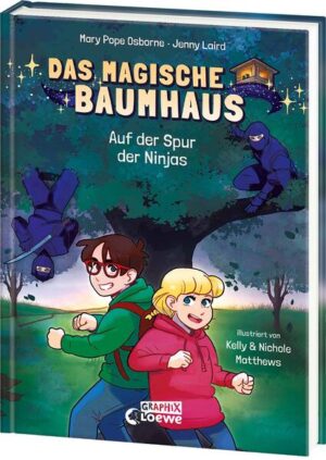 Auf ins Abenteuer mit dem Magischen Baumhaus Ein Flüstern im Dunkeln, ein stummer Kämpfer? Das ist ein Ninja! Das Magische Baumhaus hat Anne und Philipp ins alte Japan geflogen. Dort müssen sie die geheimen Fähigkeiten der Ninjas erlernen, um ihrer Freundin Morgane zu helfen. Aber wie findest du einen Krieger, der sich in den Schatten versteckt? Nun, du kannst einen Ninja nicht finden. Der Ninja findet dich. Die Bestseller-Reihe von Mary Pope Osborne jetzt auch als Comicbuch! Basierend auf der Originalausgabe Im Land der Samurai Das magische Baumhaus gibt es schon seit über 20 Jahren! Mehr als 10,5 Millionen verkaufte Baumhaus-Exemplare im deutschsprachigen Raum Moderne Adaption als Comic mit tollen Illustrationen Für Baumhaus-Fans und Neueinsteiger ab 7 Jahren geeignet Geschichte über Ninjas Kurze Texteinheiten, leicht zu lesen perfekt zum ersten Selberlesen!