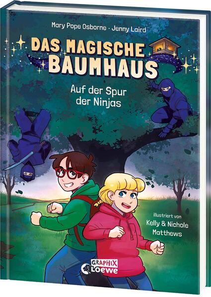 Auf ins Abenteuer mit dem Magischen Baumhaus Ein Flüstern im Dunkeln, ein stummer Kämpfer? Das ist ein Ninja! Das Magische Baumhaus hat Anne und Philipp ins alte Japan geflogen. Dort müssen sie die geheimen Fähigkeiten der Ninjas erlernen, um ihrer Freundin Morgane zu helfen. Aber wie findest du einen Krieger, der sich in den Schatten versteckt? Nun, du kannst einen Ninja nicht finden. Der Ninja findet dich. Die Bestseller-Reihe von Mary Pope Osborne jetzt auch als Comicbuch! Basierend auf der Originalausgabe Im Land der Samurai Das magische Baumhaus gibt es schon seit über 20 Jahren! Mehr als 10,5 Millionen verkaufte Baumhaus-Exemplare im deutschsprachigen Raum Moderne Adaption als Comic mit tollen Illustrationen Für Baumhaus-Fans und Neueinsteiger ab 7 Jahren geeignet Geschichte über Ninjas Kurze Texteinheiten, leicht zu lesen perfekt zum ersten Selberlesen!