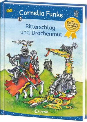 Spannende Ritterund Drachengeschichten von Cornelia Funke Eine Seeschlange im Burggraben! Ausgerechnet jetzt, wo Ritter Oswald seit Tagen nicht schlafen kann. Übermüdet muss er nun mit ihr kämpfen. Ob das wohl gut geht? Ritter Griesbart währenddessen zieht voller Vorfreude in einen Kampf mit einem sechsköpfigen Drachen. Und König Wilfred veranstaltet ein prächtiges Ritterturnier. Doch wer ist der namenlose Unbekannte, den niemand besiegen kann? Spannende Monster-Geschichten von Bestseller-Autorin Cornelia Funke Mit farbigen Illustrationen der Autorin Ab 6 Jahren Für Erstleser*innen geeignet