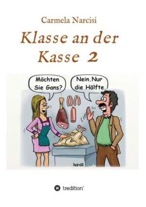 Carmela Narcisi hat im Jahr 2008 ihr erstes und bisher einziges Buch „99 Gesichter an einem Tag - Klasse an der Kasse“ veröffentlicht. Es beinhaltet viele Kurzgeschichten, die oft von humorvollen Karikaturen begleitet werden, in denen sie von ihren Erlebnissen an der Kasse eines Supermarktes berichtet - ihrem Arbeitsplatz. Nach der Veröffentlichung ihres ersten Buches wurde sie von Kunden häufig nach einer Fortsetzung gefragt und ob sie nicht schnelle italienische Rezepte geben könnte. Dadurch hat sie sich inspirieren lassen und beschlossen ein weiteres Buch zu schreiben.