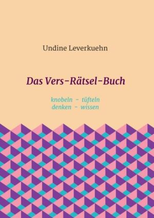 Ein pfiffiges Rätselbuch für jeden, der Freude an der Faszination von Wissen, Denken, Knobeln hat. Die Thematik in Kurzfassung: Erkenne das Versmaß! Spruchdichtung, Album-Vers, Sinnspruch, Kritik, Humor und Läster-Ei - 888 Rätsel, Quizfragen, Denkspiele zu den Bereichen Metrik, ‚Teekessel‘ bzw. Homonyme, Zahlenrätsel - Grammatik, Erdkunde, Kosmos, Musik, Literatur, Naturwissenschaft, Verschiedenes - Wortspiele, binärer Code, schnelles Kombinieren, Binomen, Pythagoreische Zahlentripel