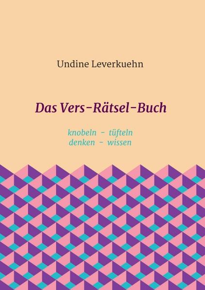 Ein pfiffiges Rätselbuch für jeden, der Freude an der Faszination von Wissen, Denken, Knobeln hat. Die Thematik in Kurzfassung: Erkenne das Versmaß! Spruchdichtung, Album-Vers, Sinnspruch, Kritik, Humor und Läster-Ei - 888 Rätsel, Quizfragen, Denkspiele zu den Bereichen Metrik, ‚Teekessel‘ bzw. Homonyme, Zahlenrätsel - Grammatik, Erdkunde, Kosmos, Musik, Literatur, Naturwissenschaft, Verschiedenes - Wortspiele, binärer Code, schnelles Kombinieren, Binomen, Pythagoreische Zahlentripel