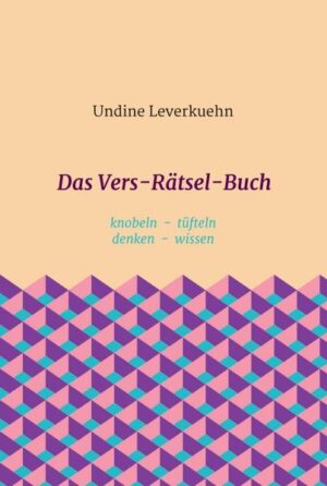 Ein pfiffiges Rätselbuch für jeden, der Freude an der Faszination von Wissen, Denken, Knobeln hat. Die Thematik in Kurzfassung: Erkenne das Versmaß! Spruchdichtung, Album-Vers, Sinnspruch, Kritik, Humor und Läster-Ei - 888 Rätsel, Quizfragen, Denkspiele zu den Bereichen Metrik, ‚Teekessel‘ bzw. Homonyme, Zahlenrätsel - Grammatik, Erdkunde, Kosmos, Musik, Literatur, Naturwissenschaft, Verschiedenes - Wortspiele, binärer Code, schnelles Kombinieren, Binomen, Pythagoreische Zahlentripel