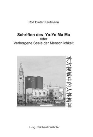 Yo-Yo Ma Ma, ein in der reizvollen Stadt Dali, in der südchinesischen Provinz Yunnan aufgewachsener und dort, Deutsch als Fremdsprache lehrender Hochschullehrer macht sich auf, mit Herz und Verstand von Venedig aus die Seele der Menschlichkeit bei den Bürgern in den westlichen Staaten zu suchen und zu ergründen. Er stellt fest: Die Menschen der westlichen Hemisphäre befürchten großes Unglück durch Reformer. Die Weltgesellschaft mit Millionen Individuen gerät in geistige Massenflucht. Positive Entwicklungen für die Zukunft der Menschheit seien derzeit nur in China erkennbar. Das Werk ist „Erzählende Literatur“, auch Blütenlese, mit dem Ziel des Erlernens von Nützlichem für das Leben.