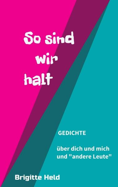 Zusammenstellung moderner, sowohl tiefgründiger, als auch humorvoller Gedichte über zwischenmenschliche Beziehungen, Charaktereigenschaften, Verhaltensmuster, und Liebesgedichte in schönen Reimen, gut verständlich, z.T. als kleine Kurzgeschichten, erzählt