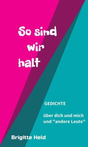 Zusammenstellung moderner, sowohl tiefgründiger, als auch humorvoller Gedichte über zwischenmenschliche Beziehungen, Charaktereigenschaften, Verhaltensmuster, und Liebesgedichte in schönen Reimen, gut verständlich, z.T. als kleine Kurzgeschichten, erzählt