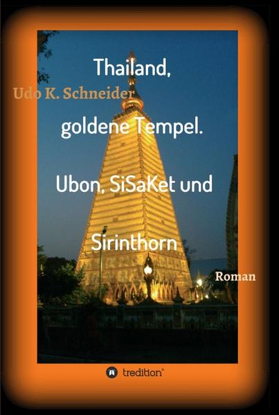 Die Geschichte einer Reise in den Isan, das Hochland im Nordosten Thailands mit Amporn R. Mooldech als Protagonistin. Die in Deutschland lebende Hauptdarstellerin führt sie durch den goldenen Buddhismus ihrer Heimat und zu vielen weiteren interessanten Sehenswürdigkeiten. Der Autor Udo K. Schneider unterstützt sie dabei als Fotojournalist mit der Übersetzung der Ereignisse in die deutsche Sprache. Das alles, wie schon im ersten Roman "Thailand, eine Liebe. Reise in den Isan", mit Tatsachen und Anekdoten aus dem Leben einer traditionell lebenden thailändischen Großfamilie. Lassen Sie sich mit farbigen Bildern von der Ursprünglichkeit dieses schönen, unbekannten Landes verzaubern. Lernen sie Grundbegriffe der thailändischen Sprache und üben Sie mit den beigefügten Kochrezepten. Die Autoren wünschen viel Freude dabei.